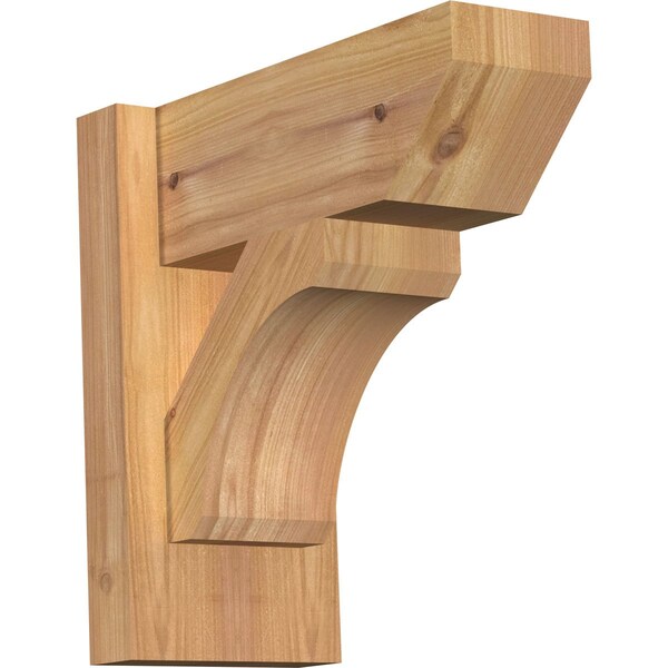 Ekena Millwork Legacy Slat Smooth Outlooker, Western Red Cedar, 5 1/2"W x 12"D x 12"H OUT06X12X12LEC06SWR - main